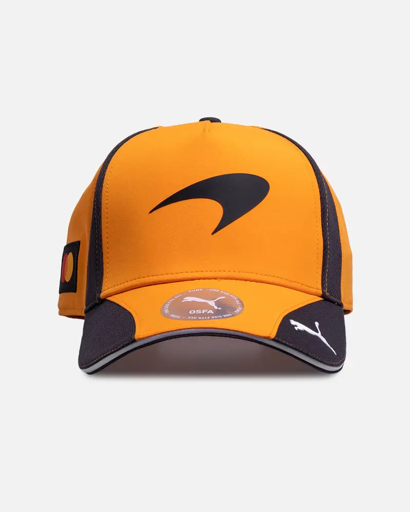 Puma X Mclaren F1 Team Replica Snapback Baseball Cap Papaya 1