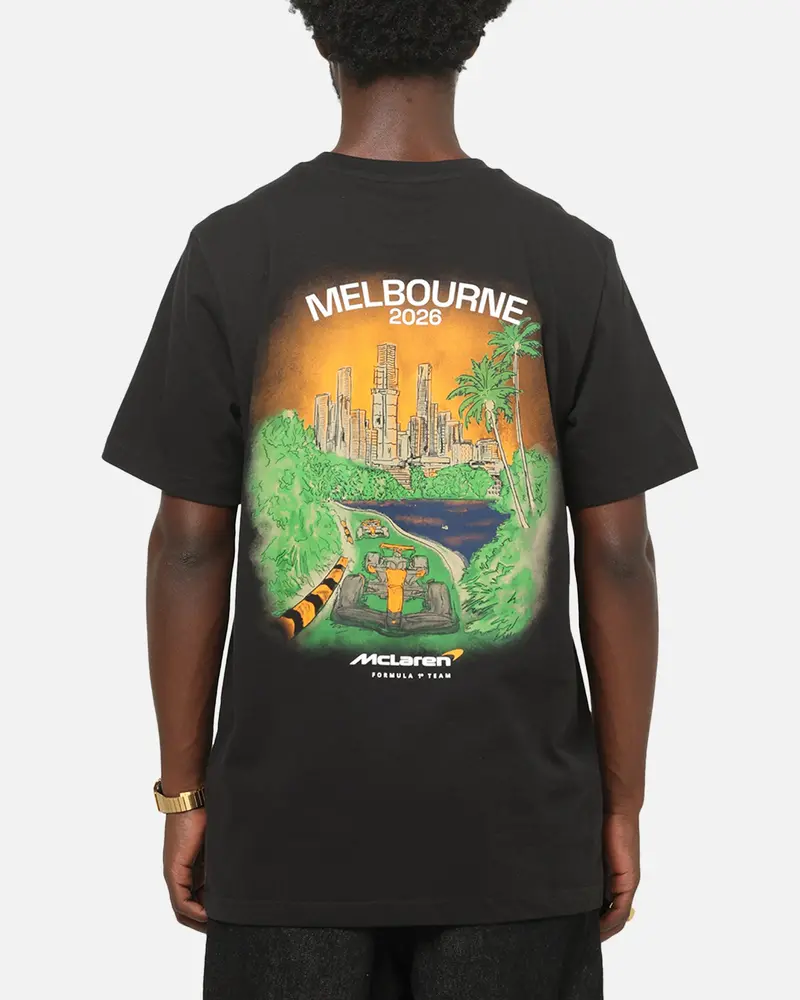 Puma X Mclaren Melbourne T-Shirt Black 1