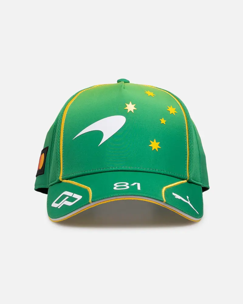 Puma X Mclaren Oscar Piastri Australia Rep Baseball Snapback Green Fruit 1