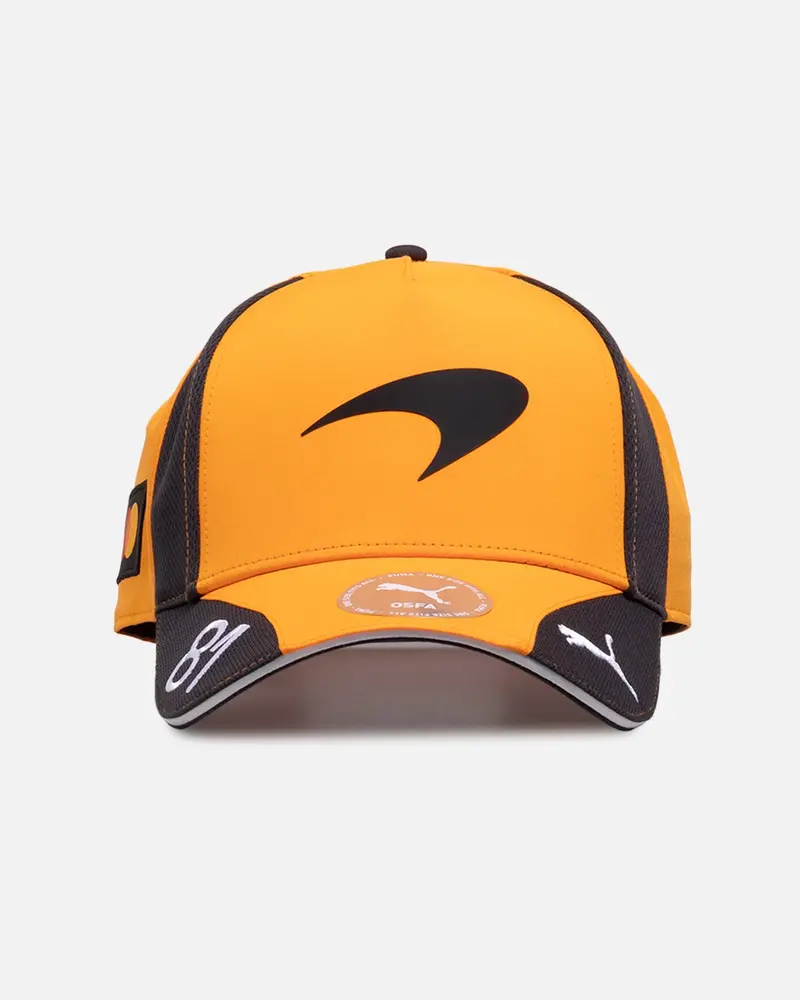 Puma X Mclaren Oscar Piastri Rep Baseball Snapback Papaya 1