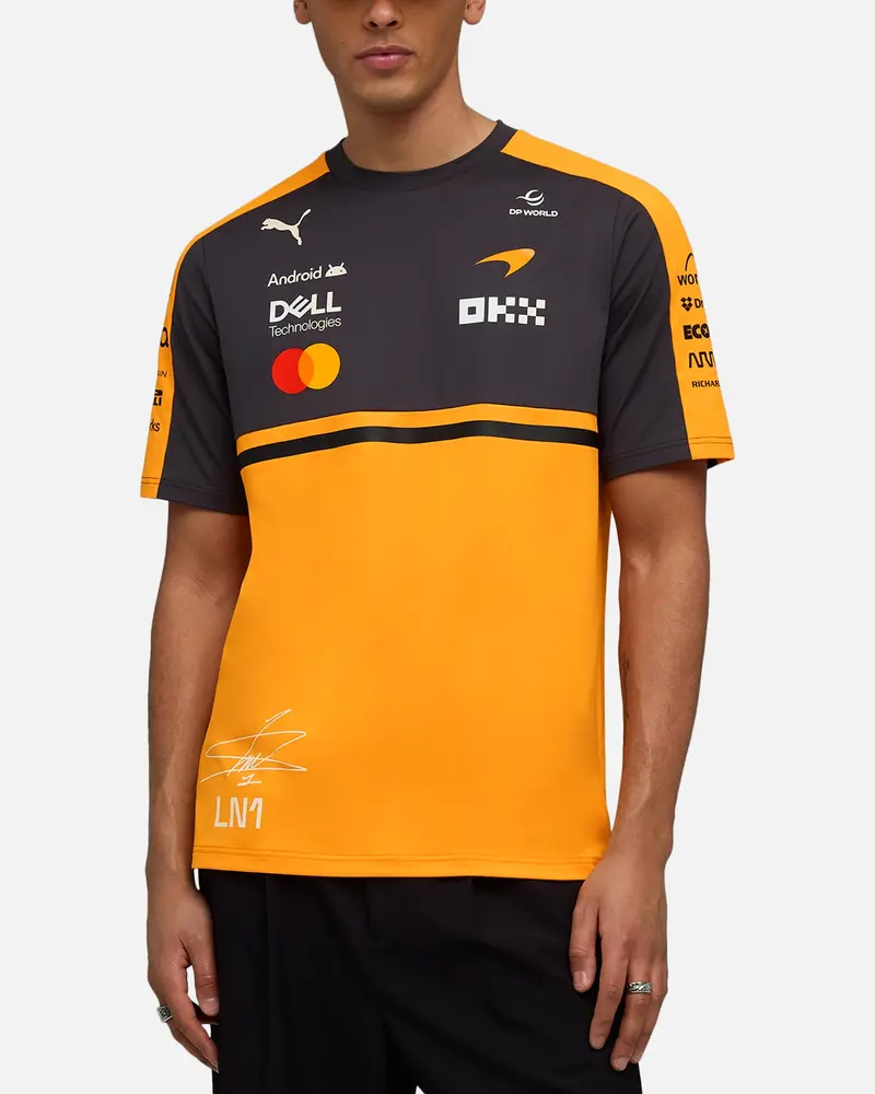 Puma X Mclaren Replica Lando Norris T-Shirt Papaya 1