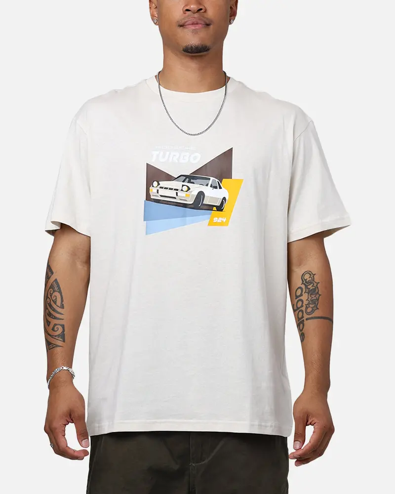 Puma X Porsche 924 Graphic T-Shirt Alphine Snow 1