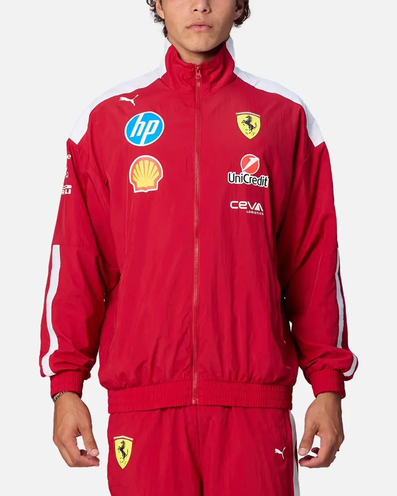 Puma X Scuderia Ferrari Drivers T7 Oversized Jacket Cherry 1