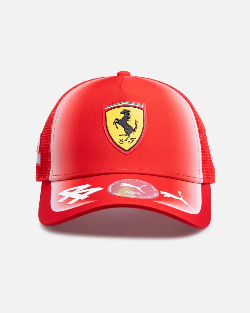 Puma X Scuderia Ferrari Hp Replica Hamilton Snapback Baseball Cap Red 1