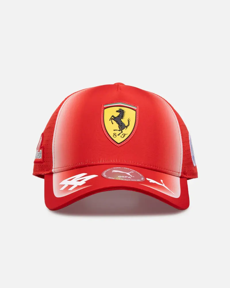 Puma X Scuderia Ferrari Hp Replica Hamilton Snapback Baseball Cap Rossa Corsa 1