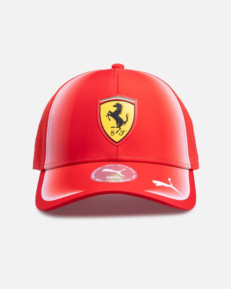 Puma X Scuderia Ferrari Hp Replica Snapback Baseball Cap Red 1