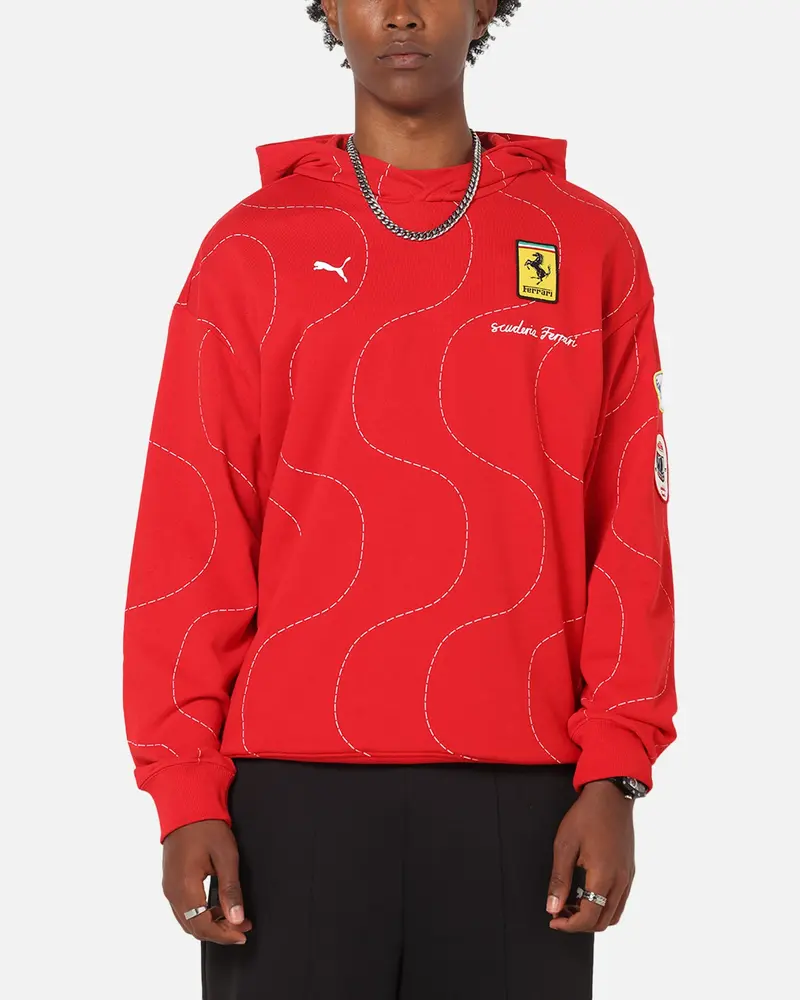 Puma X Scuderia Ferrari Monza Hoodie Rosso Corsa 1