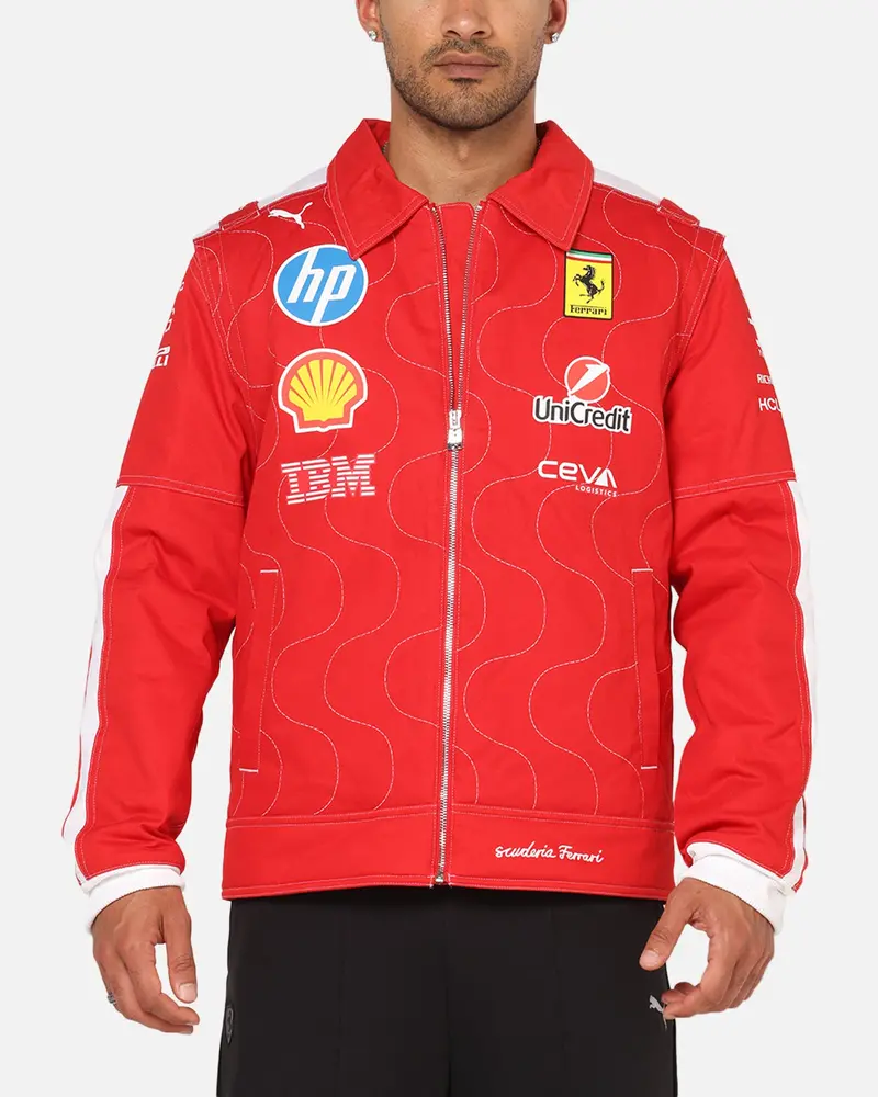 Puma X Scuderia Ferrari Monza Racing Jacket Rosso Corsa 1