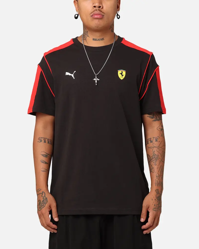 Puma X Scuderia Ferrari Race Mt7 T-Shirt Black 1