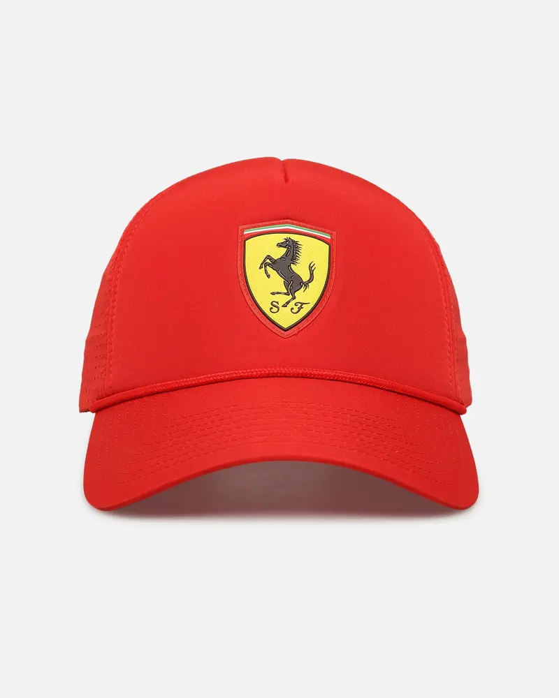 Puma X Scuderia Ferrari Race Trucker Cap Rosso Corsa 1