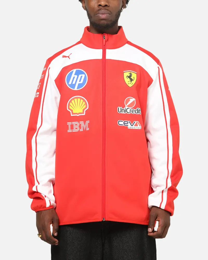 Puma X Scuderia Ferrari Replica Softshell Jacket Red 1