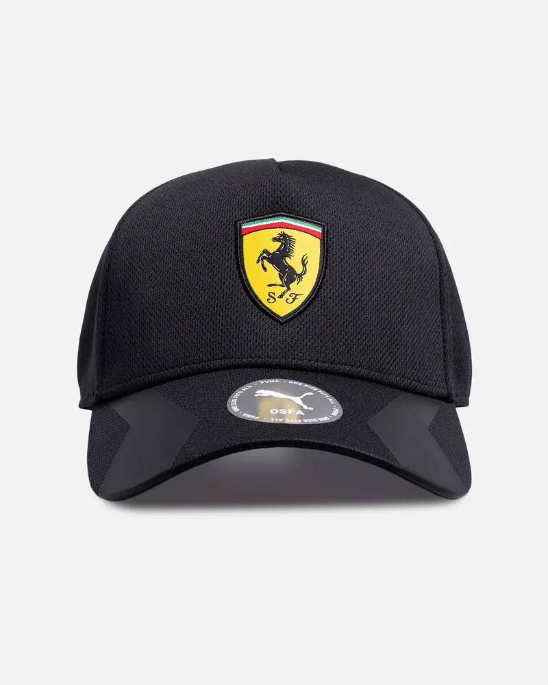 Puma X Scuderia Ferrari Snapback Baseball Cap Puma Black 1