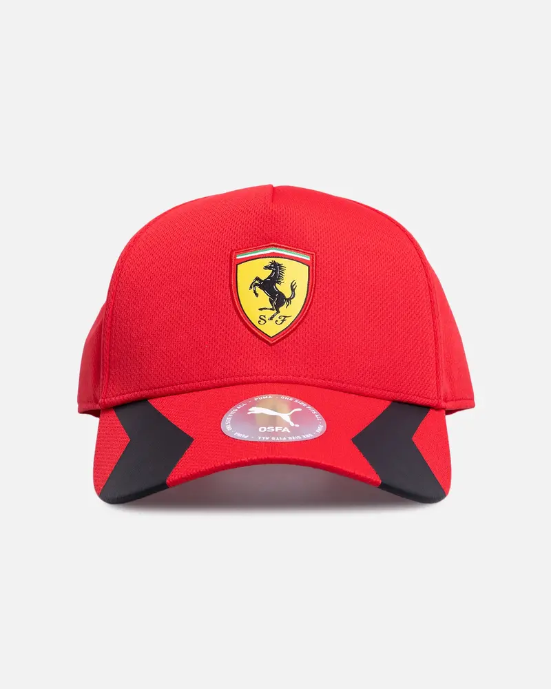 Puma X Scuderia Ferrari Snapback Baseball Cap Red 1