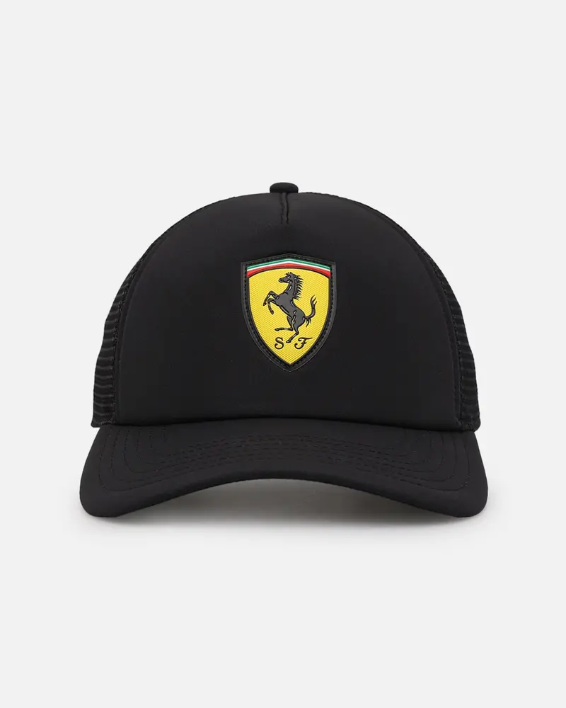 Puma X  Scuderia Ferrari Sportwear Race Trucker Snapback Puma Black 1