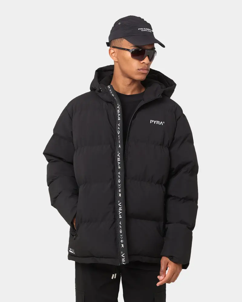 Pyra Alpine Puffa Jacket Black 1