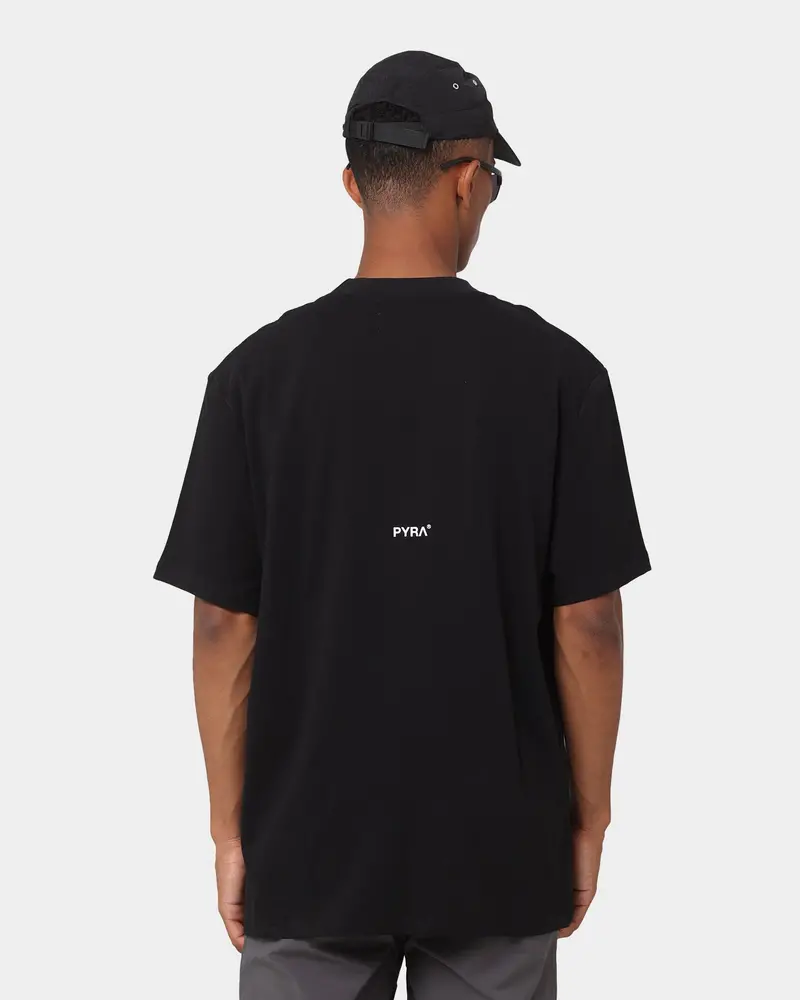 Pyra Micro Logo T-Shirt Black/White 1
