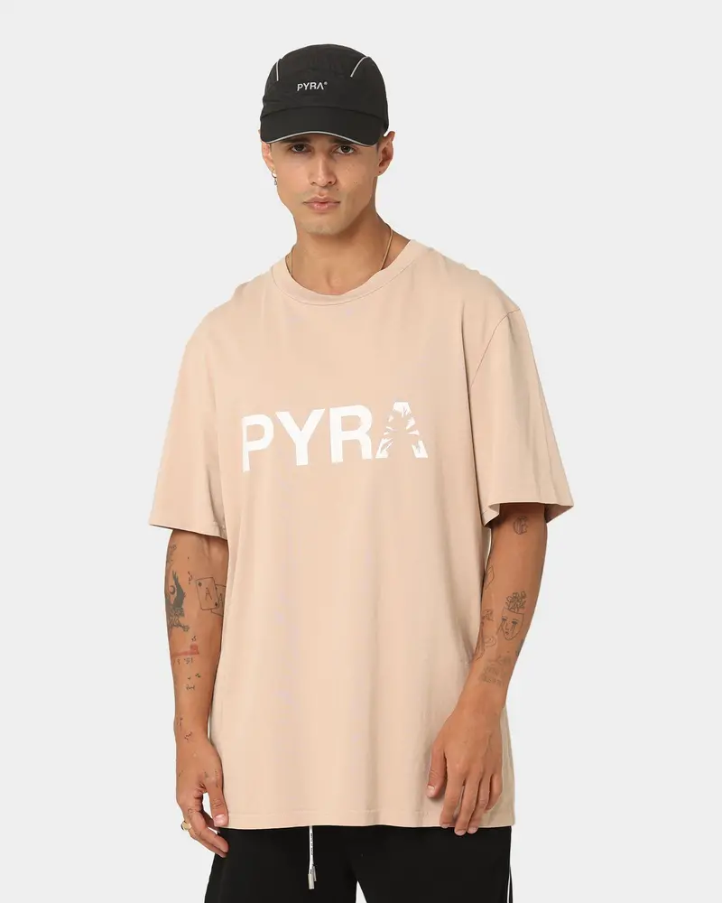 Pyra Palm Dreams T-Shirt Natural 1