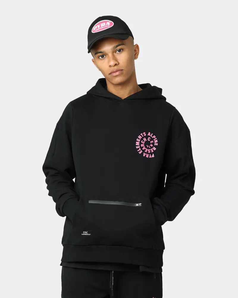 Pyra Spin Out Hoodie Black/Purple 1