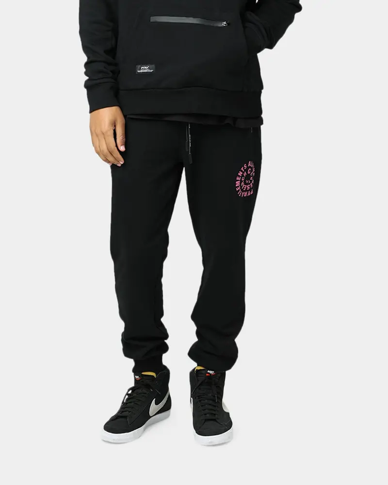 Pyra Time Warp Track Pants Black/Purple 1