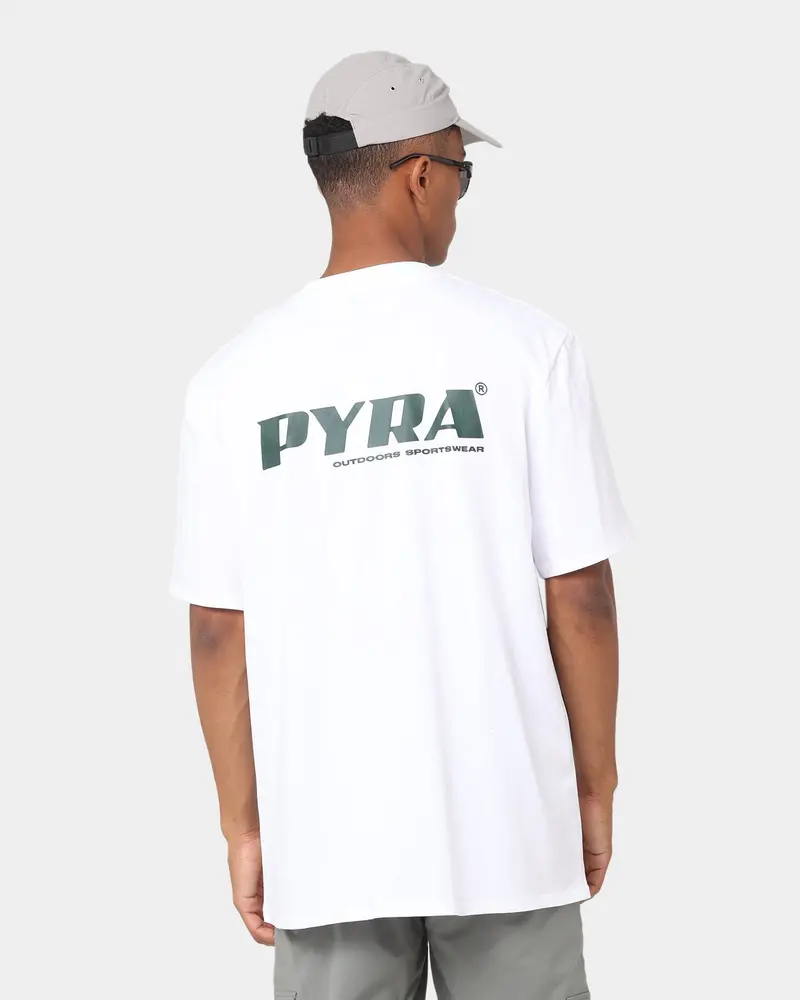 Pyra Version T-Shirt White/Green 1