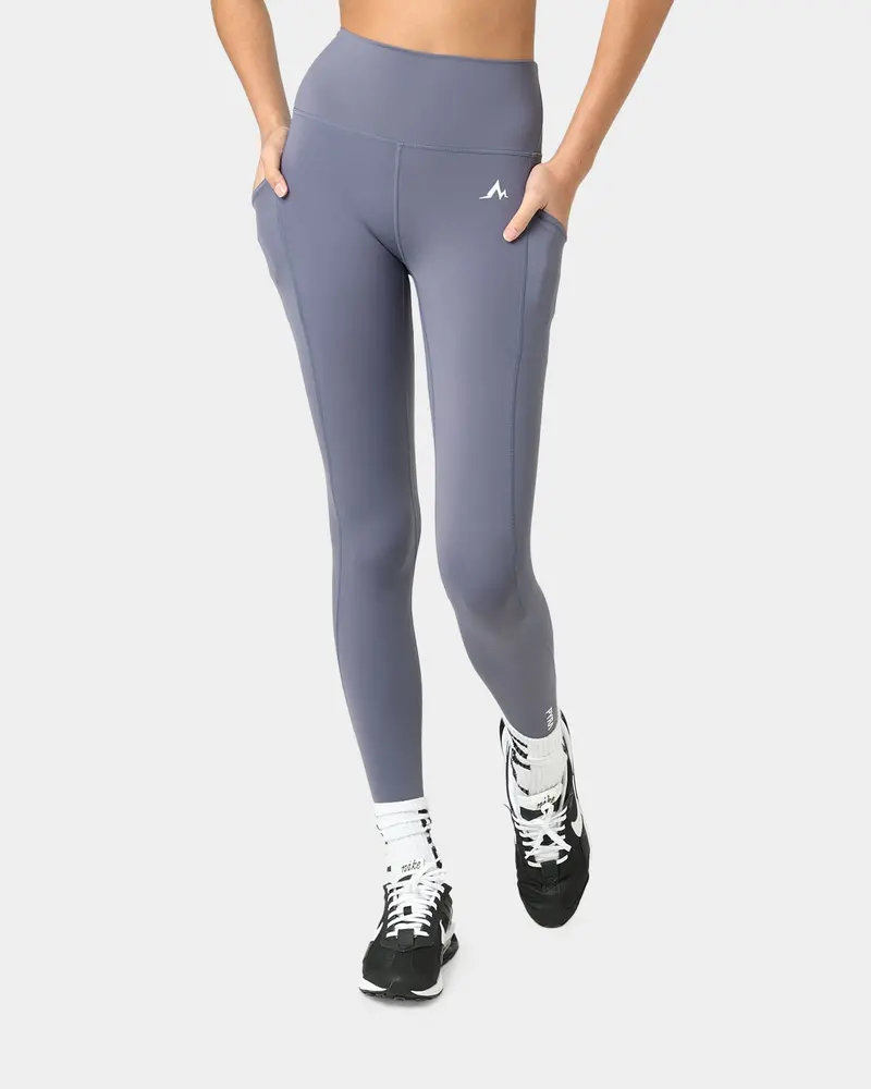 Pyra Women's Nero Pocket Tights Vintage Indigo 1