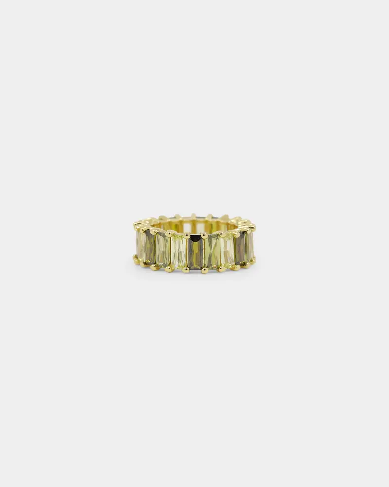Raising Hell Women's Over The Rainbow Ring Green 1