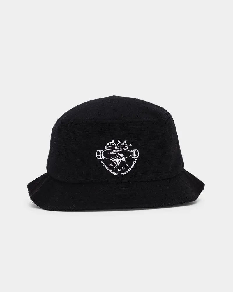 Rats Get Fat Forget Me Bucket Hat Black 1