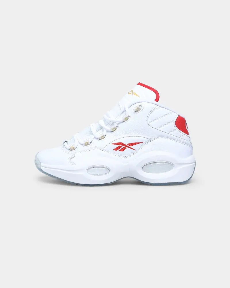Rebook Question Mid Chalk/Vector Red 1