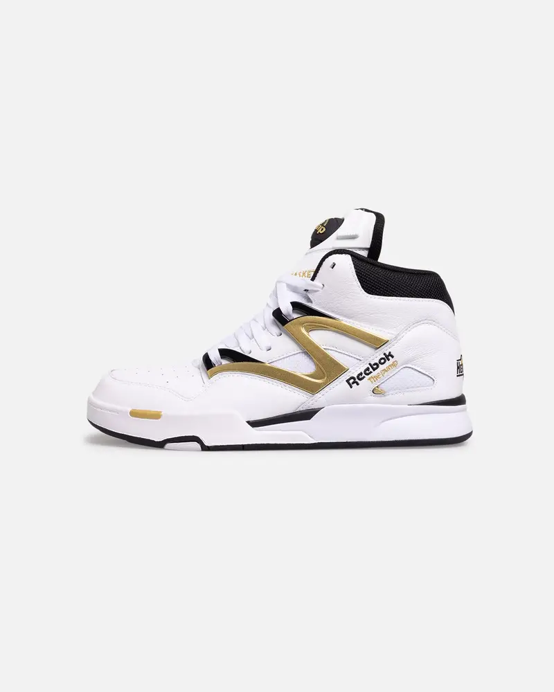 Reebok Pump Omni Zone Ii White/Black/Gold 1