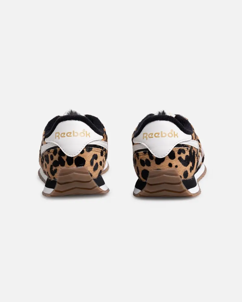 Reebok Women's Classic Az Cheetah/White/Black 3