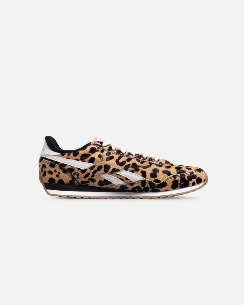 Reebok Women's Classic Az Cheetah/White/Black 4