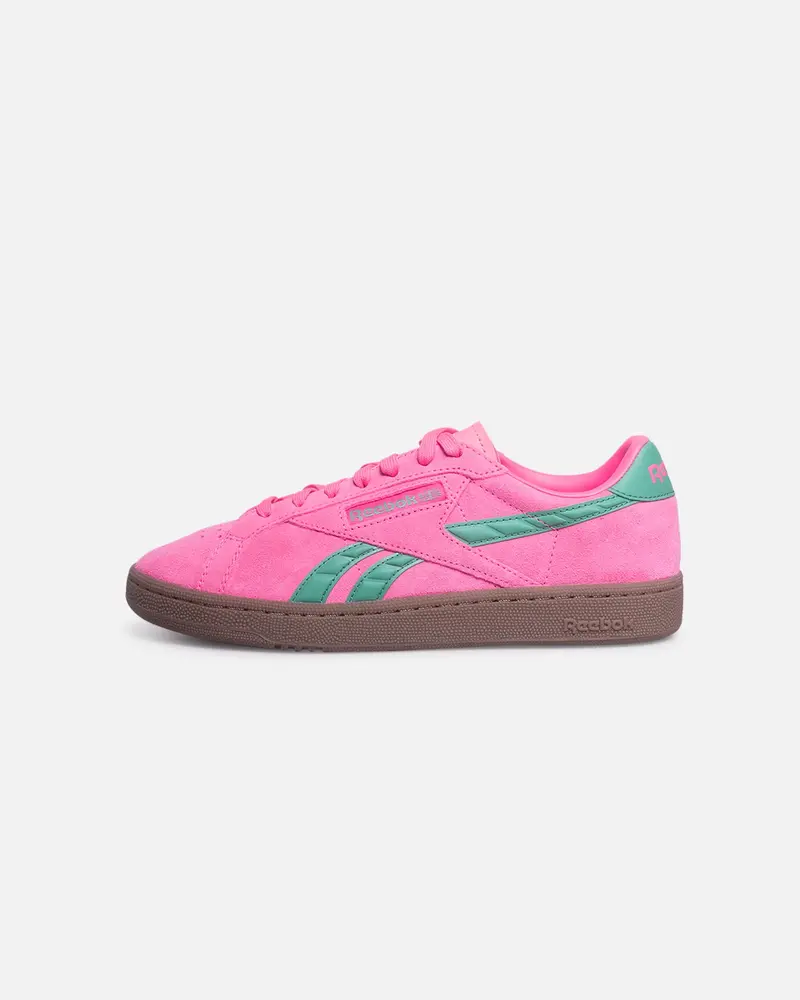 Reebok Women's Club C Grounds Uk Pink/Green 1