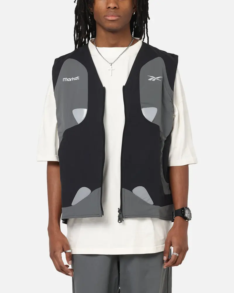 Reebok X Market Reversible Vest Black/Silver 1
