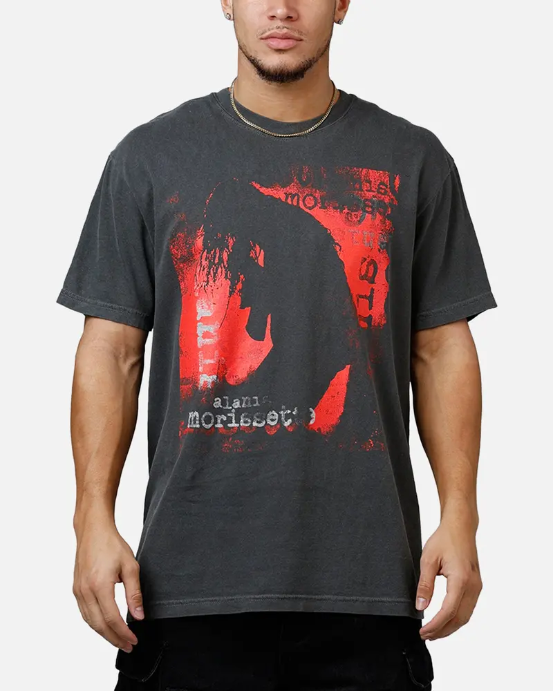 Ripple Alanis Morissette Alanis Tour T-Shirt Washed Black 1