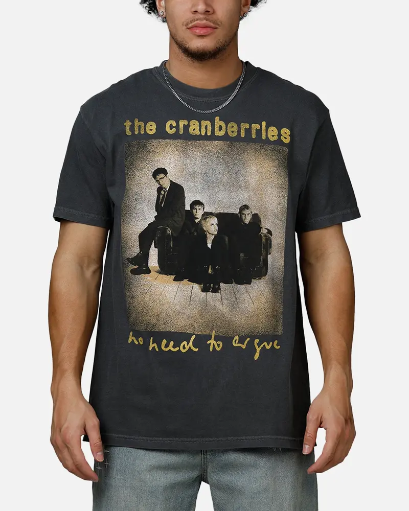 Ripple Cranberries Tour T-Shirt Washed Black 1