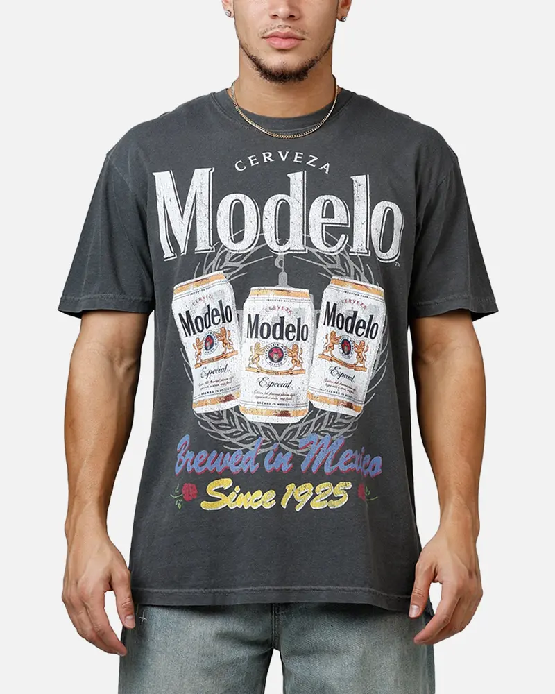 Ripple X Modelo Since 1925 T-Shirt Washed Black 1