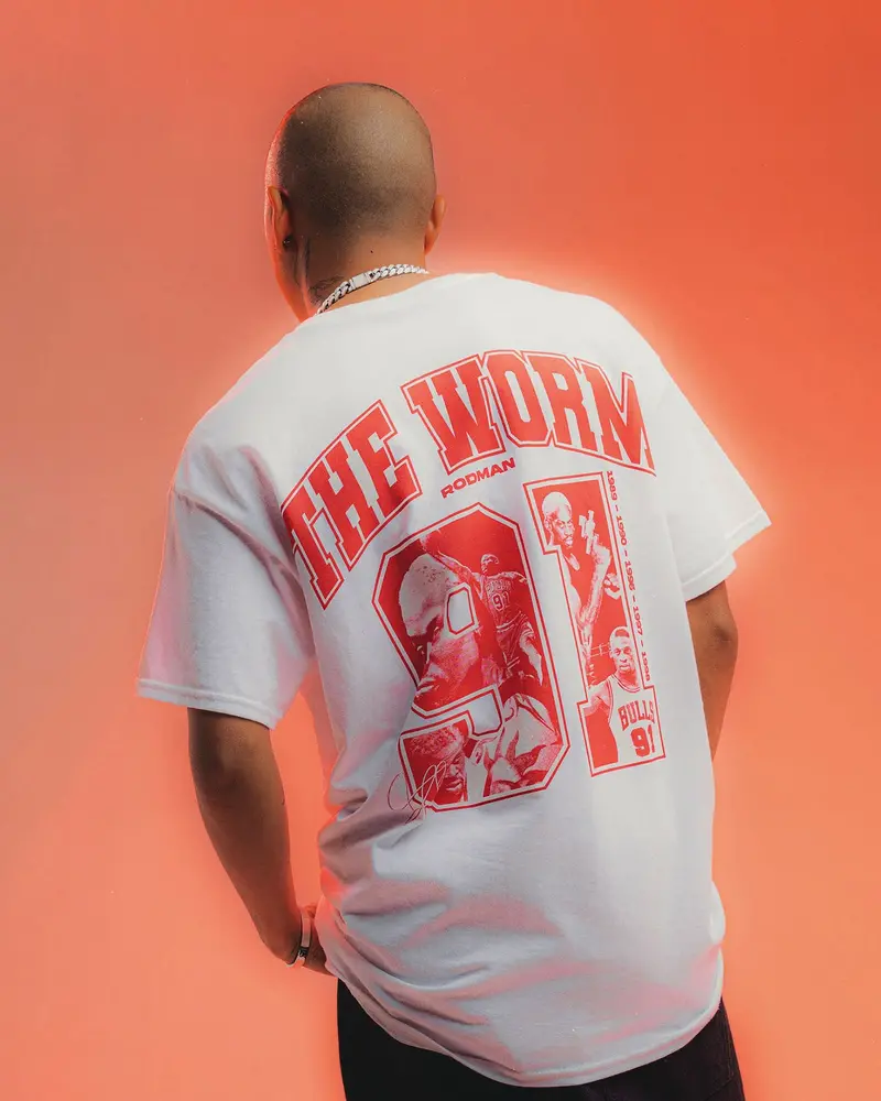 Rodman Brand 91 Core T-Shirt White 1