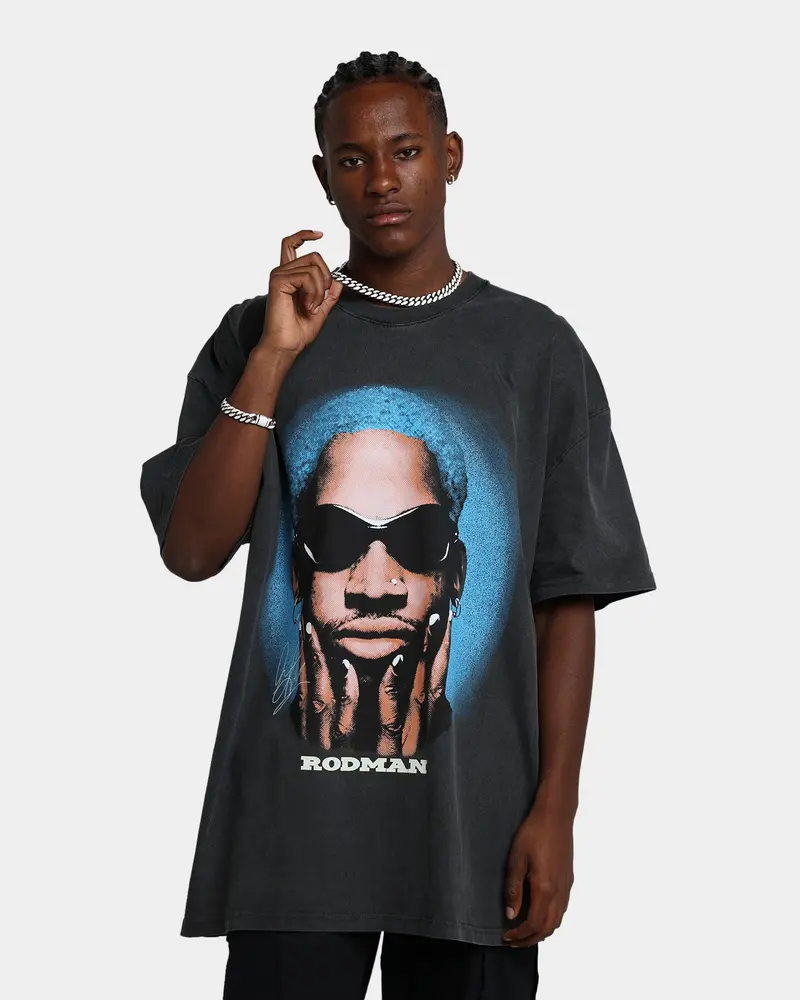 Rodman Brand Rodman Signature Vintage T-Shirt Vintage Black/Blue 1