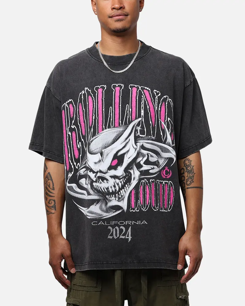Rolling Loud Jester T-Shirt Vintage Black 1