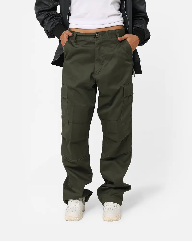 Rothco Women's Relaxed Fit Cargo Pants Olive 1