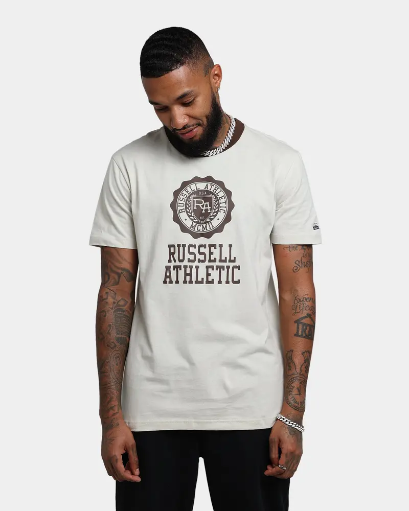Russell Athletic Collegiate Flock T-Shirt Beach 1