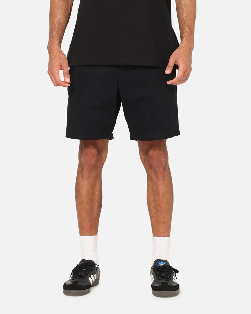 S Double Classic Cut Chino Shorts Black 1