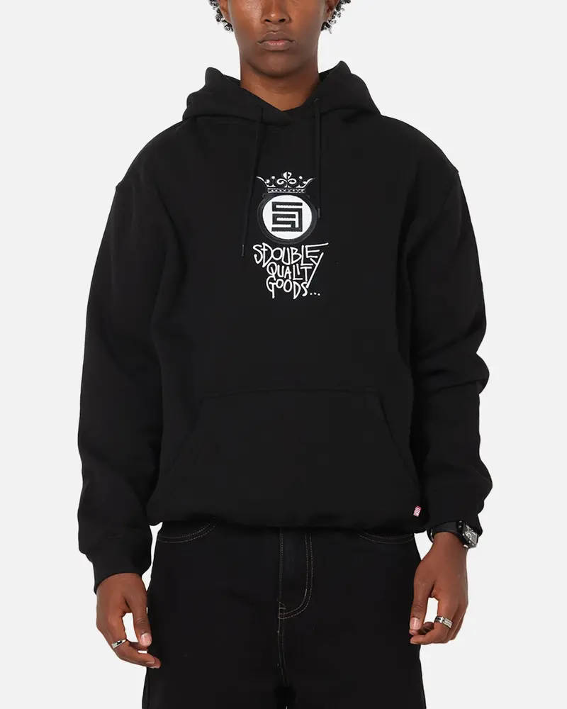 S Double Crown Dot Hoodie Black 1