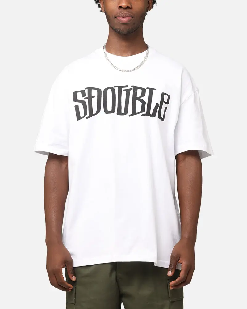 S Double Design By T-Shirt White 1