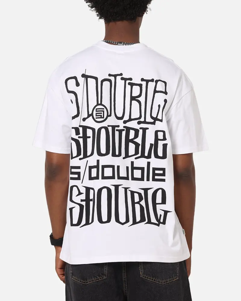 S Double Logofest T-Shirt White 1