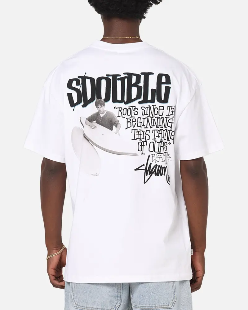 S Double Pintails T-Shirt White 1