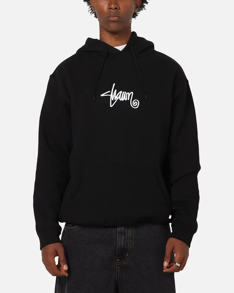 S Double Small Stock Hoodie Black 1