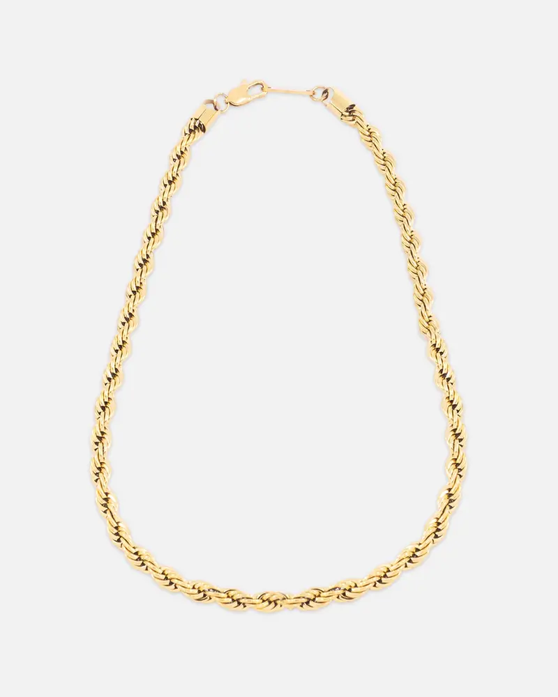 Saint Morta 8Mm Rope Chain Gold 1