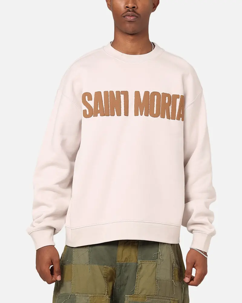 Saint Morta Ages Premium Crewneck Bone 1