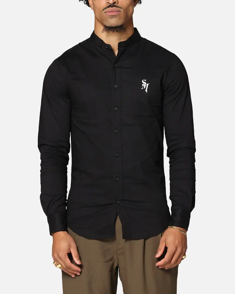 Saint Morta Alpha Horoma Slim Fit Shirt Black 1